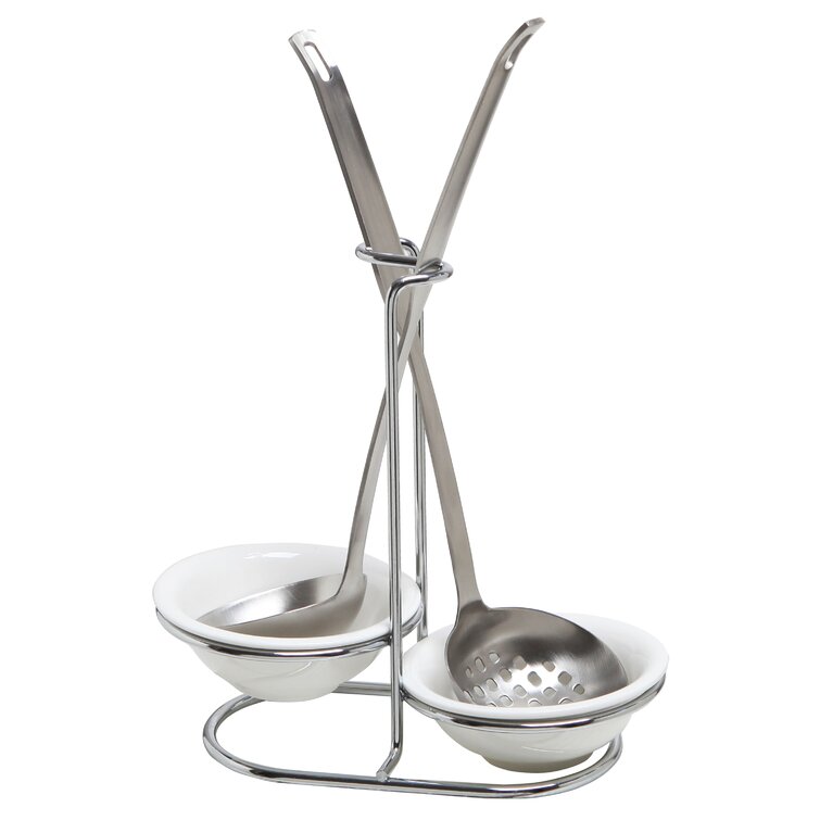 Stainless Steel Spoon Rest + Reviews