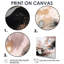 "Pink Gold Texture" Splash Marble IV - Art mural abstrait en marbre 4 pièces-246751154-246751157