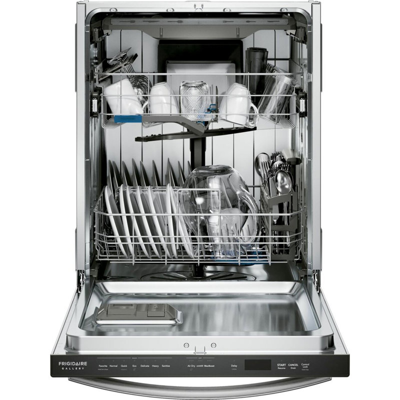 Lave-vaisselle Frigidaire Gallery 24 po à cuve en acier inoxydable avec CleanBoost™ et lavage rapide adaptatif