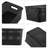 Set of 6 Stackable Small Plastic Storage Bins with Lids, Multipurpose Organizer Containers for Shelves, Drawers, Desktop, Playroom, Classroom & Office Organization-129676970