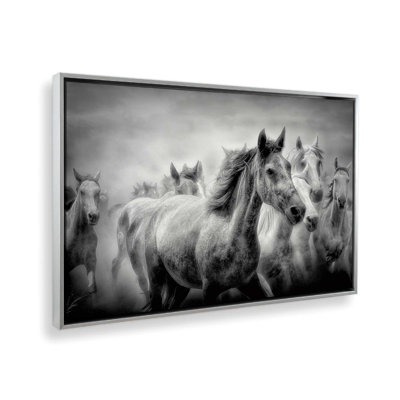 Thundering Hooves Canvas Print