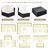Ensemble de conversation modulaire en rotin 7 pièces avec coussins Finnbar-971830207