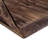 Ambesonne Rustic Fitted Sheet 2-Pack Wooden Barn Door Image Brown