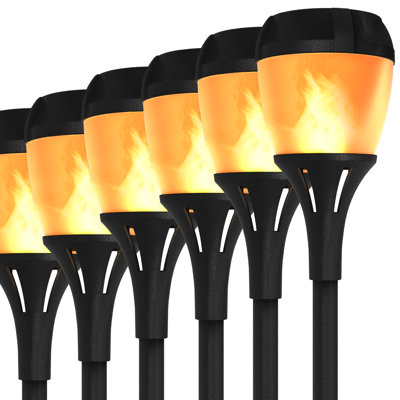 Solar Flame Solar Path Torch  - Pack of 6