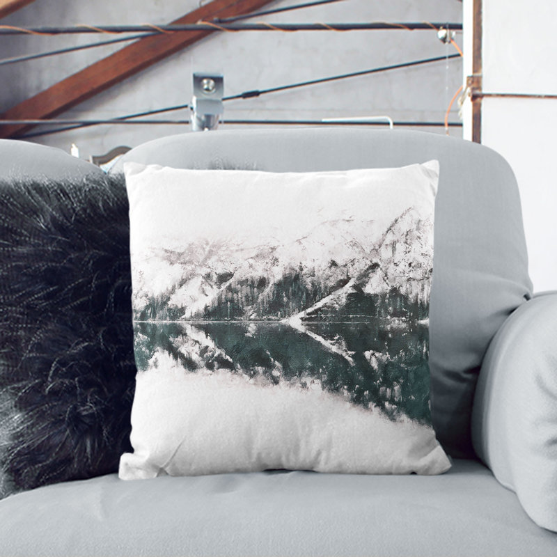 Square Throw Cushion, 40cm H x 40cm W x 15cm D