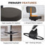 Dakotta Faux Leather Kneeling chair,  Drafting Stool for Office, Studio, Adjustable Height Adjustable Rolling Stool-923111554