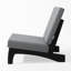 Chaise longue avec coussins et structure en bois Riggleman-1801210109-1801210104