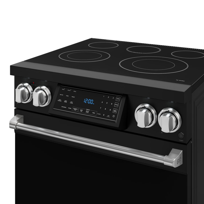 Gordon Ramsay by THOR Kitchen 30 Inch Professional Electric Range with Tilt Panel Touch Control , Matte Black/Stainless Steel