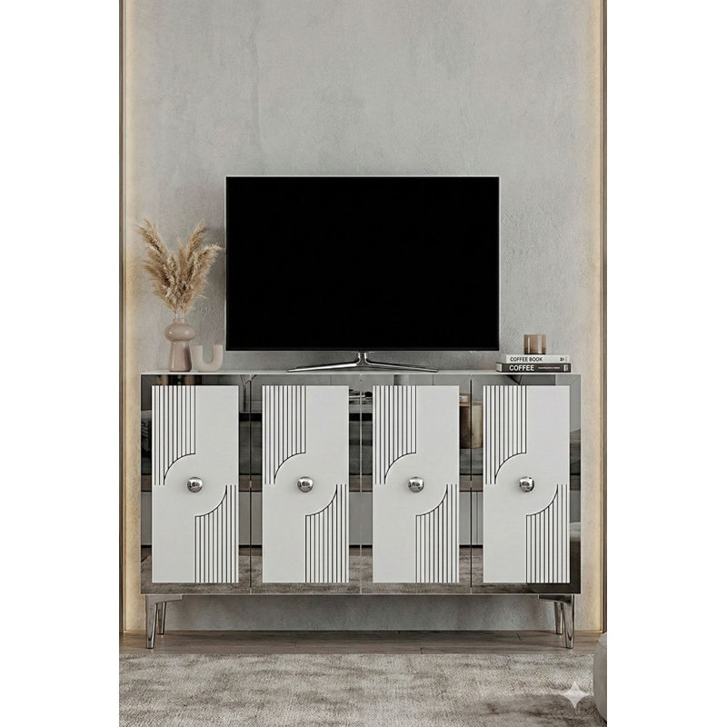 Console, Gray/Silver