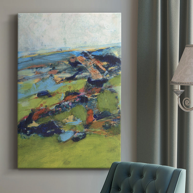 «Country Road Trip I», reproduction sur toile tendue, L 12 po x H 18 po