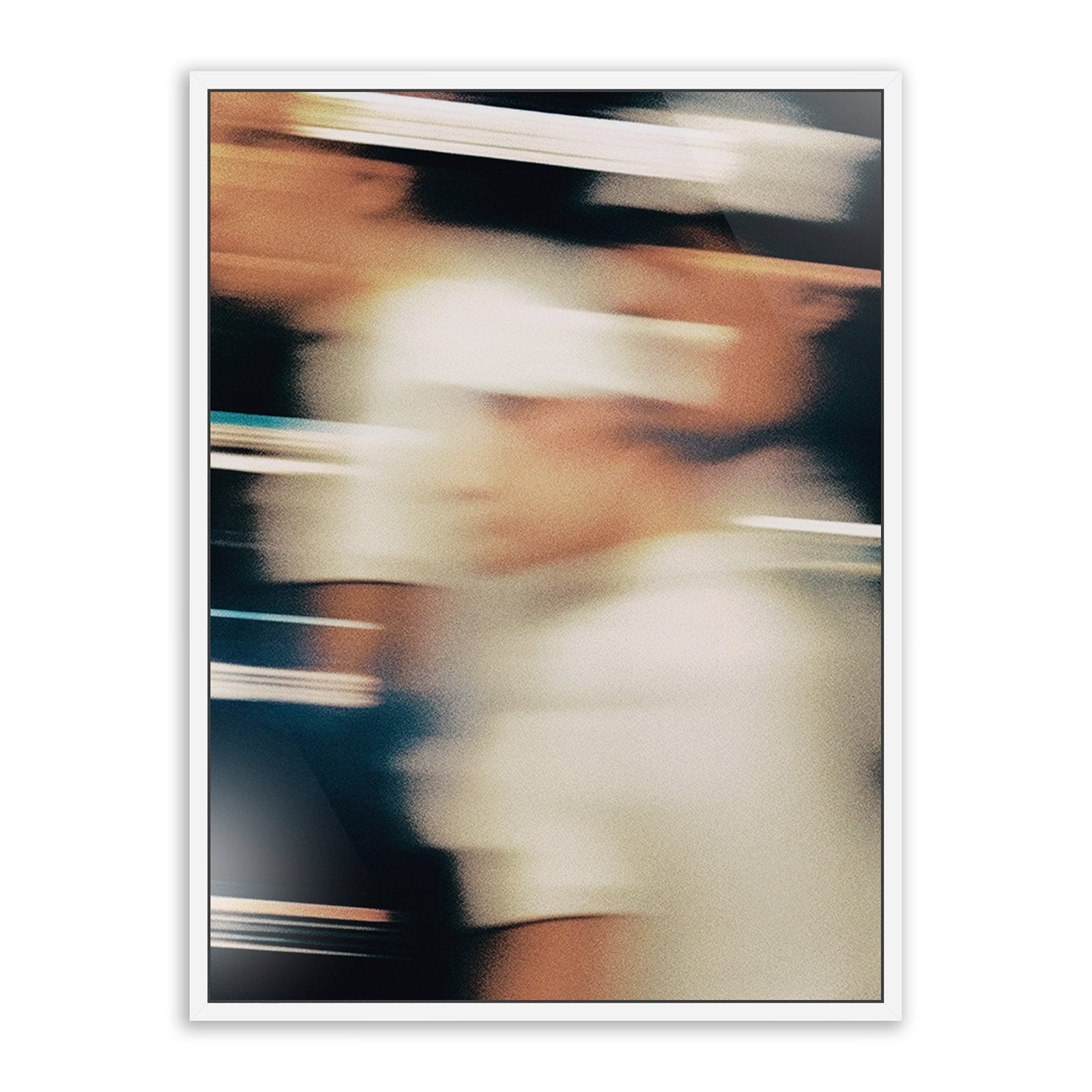 Marine I by Coup D'Esprit, No, White Floater Framed, 48" H x 36" W x 2" D