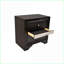 Table de chevet 2 tiroirs Traditional