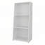 Bibliothèque blanche avec trois tablettes-618017900