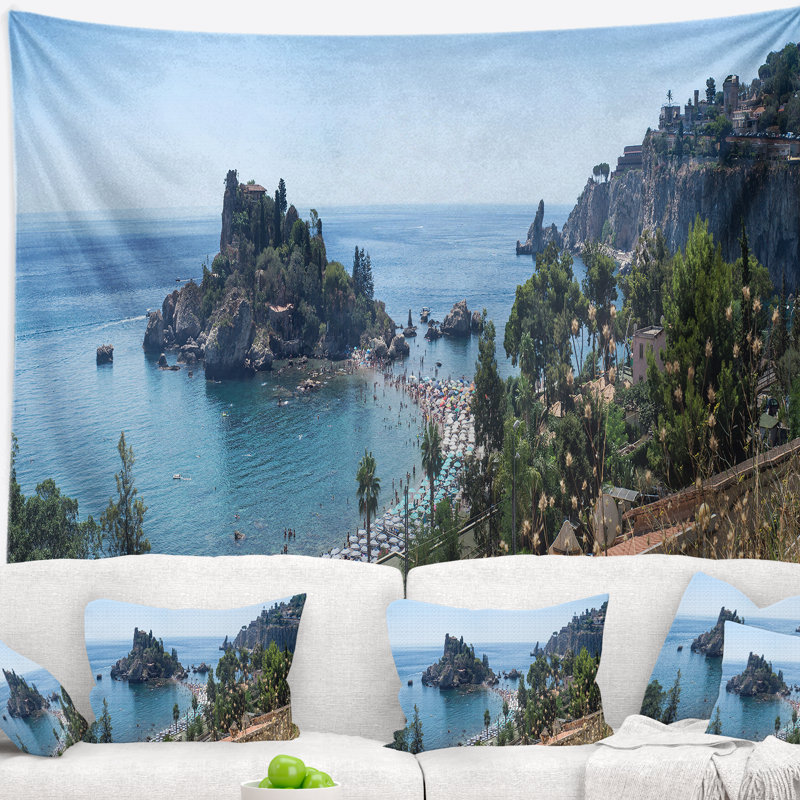 Landscape Polyester Tapestry, 32" H x 39" W