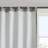 Anaheim Black Woven Plaid Room Darkening Thermal Fleece Lined Single 50x108" Curtain Panel-1980110514-1995939110