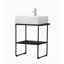 Ensemble de meuble-lavabo simple 25,5 po Tyshianna-2039818324
