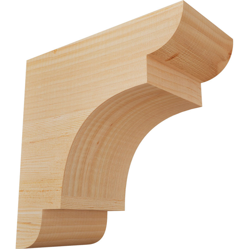 New Brighton Corbel, H 12 po x l 5,5 po x P 12 po, Lisse, Sapin de Douglas
