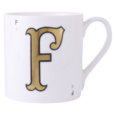 Tifany Bone China Coffee Mug