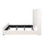 65-inch Upholstered Wingback Bed Cream-140184313