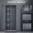 Metal Lockers, Cleaning Tool Cabinet With Locking Doors, High Broom Tool Storage Cabinet-826787503