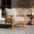 Brunswick Teak Patio Chair with Cushions-357870442-301533815