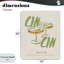 Toile de cocktail Cin Cin Amalfi, design par The Prints Vibe-2091818427