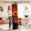Paravent 4 panneaux pliant Royal African Sunset Acacia Trees Birds Orange Sky-131517748-131517750
