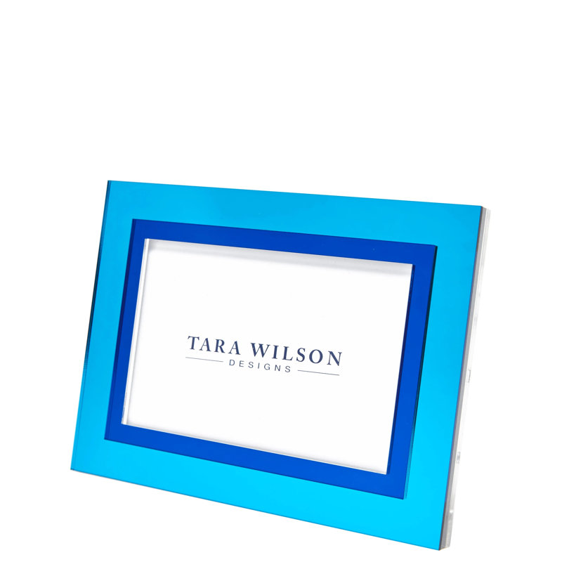 Cadre simple, Bleu clair / Bleu foncé