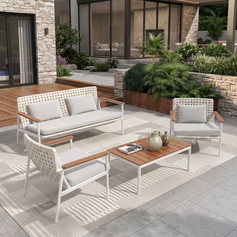 Kennae 660 - Person Outdoor Seating Group with Cushions