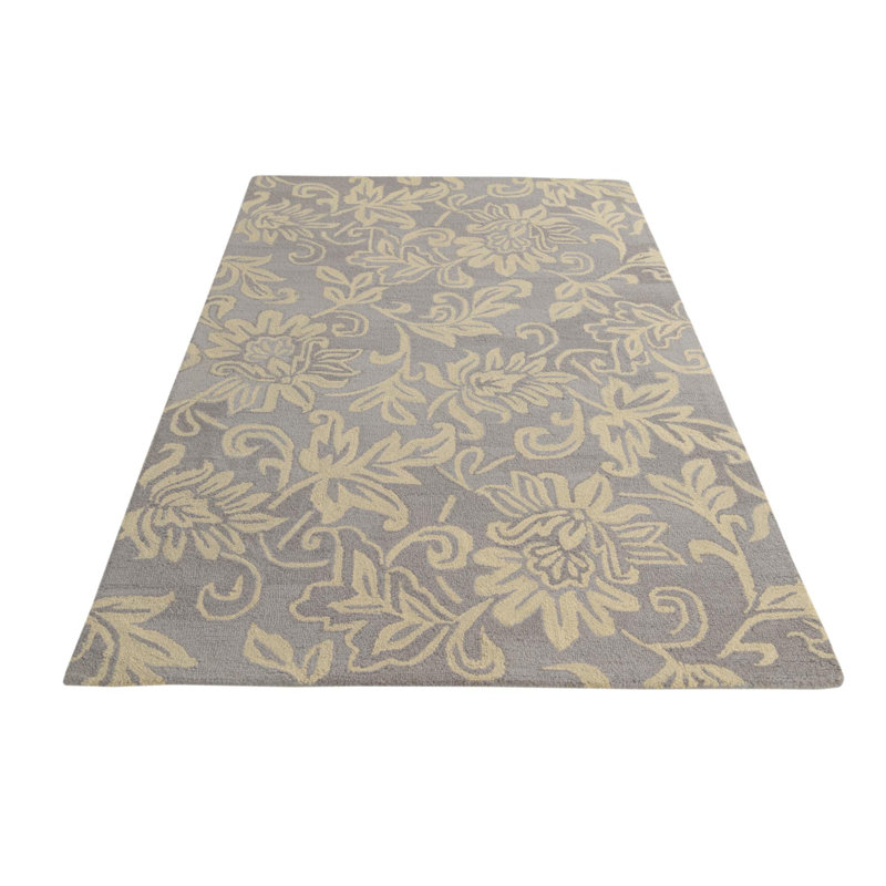 Tapis gris clair 5x8 Pimentel