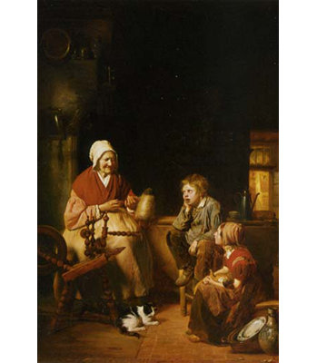 « grand-mère stories », reproduction d’art