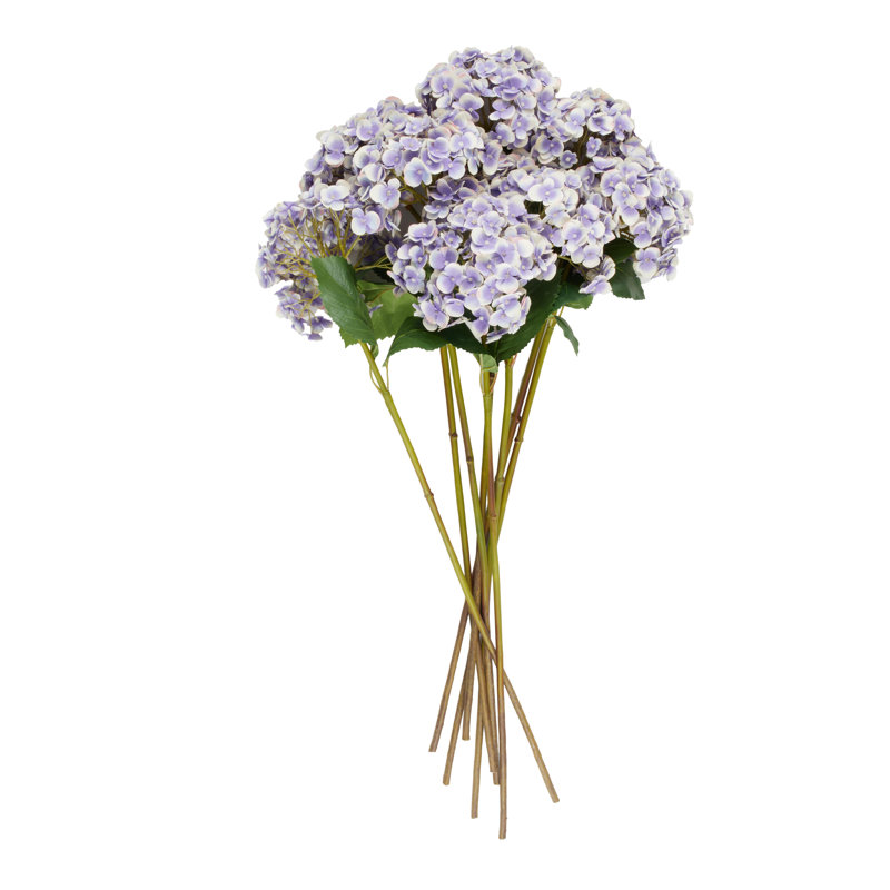 Tige de fleur artificielle Cole et Grey, H 32 po x l 14 po x P 14 po, Mauve