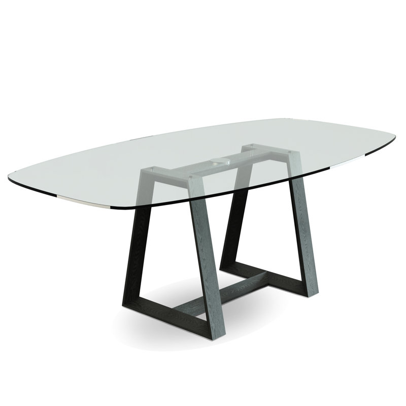 Devlyn Glass Top Dining Table