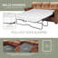 Charlie Upholstered 88'' Sleeper Sofa