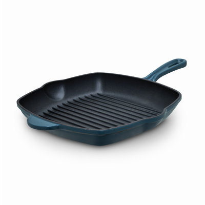 43.8cm Cast Iron Grill Pan