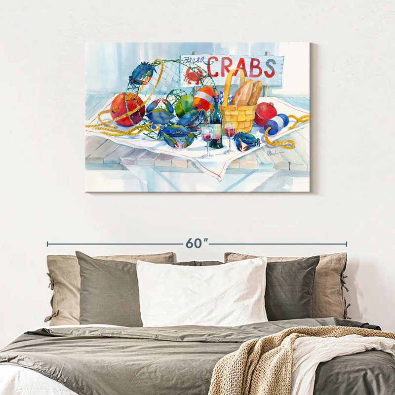 Brampt Crabs Galore, 30" H x 45" W