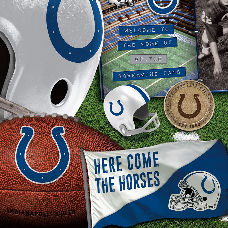 YouTheFan Wood Puzzle, Indianapolis Colts