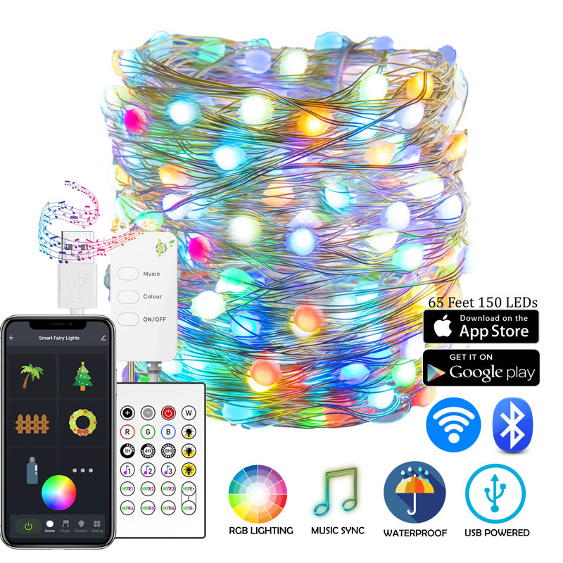 Wifilights1 6'' LED String Lights