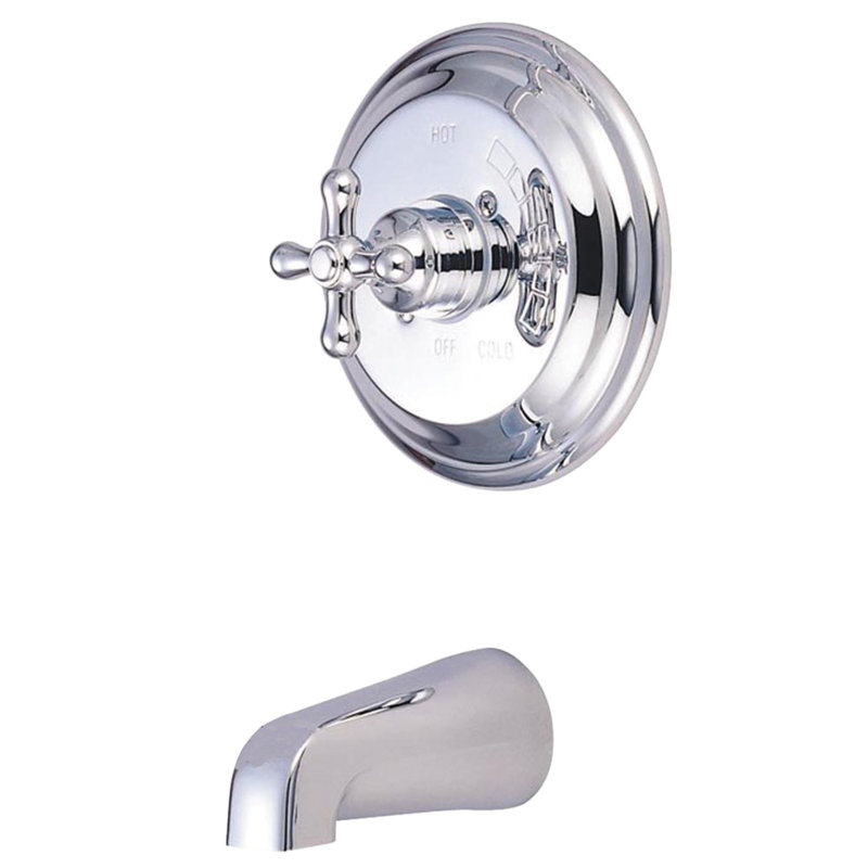 Robinet de baignoire Kingston, Chrome poli