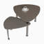 Table basse rotative à 360 degrés-692992762