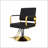 Hydraulic Salon Chair With 360° Swivel, Non-Tilting Design, And High-Density Memory Foam For Ultimate Comfort And Durability
