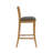 Furqan Upholstered Counter Stool with Solid Wood Frame