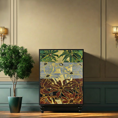 Petite armoire de luxe rétro