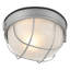 Double fixation Nauticis - cloison ronde de qualité marine - finition satinée - abat-jour en verre givré - DEL remplaçable - 10 po-133039818-133039819-133039822