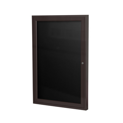 Enclosed Flannel Letter Board Felt Small - 2' - 4' Letter Board