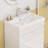 24 Inch Bathroom Vanity Sink Top,Ceramic Basin,2.6-Inch Thickened Ceramic Basin,Does Not Include Faucet And Drain