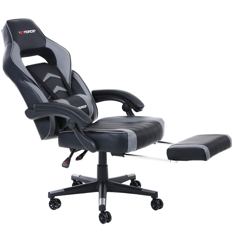 Fonseca Manufactured Wood Gaming Chair, Grey