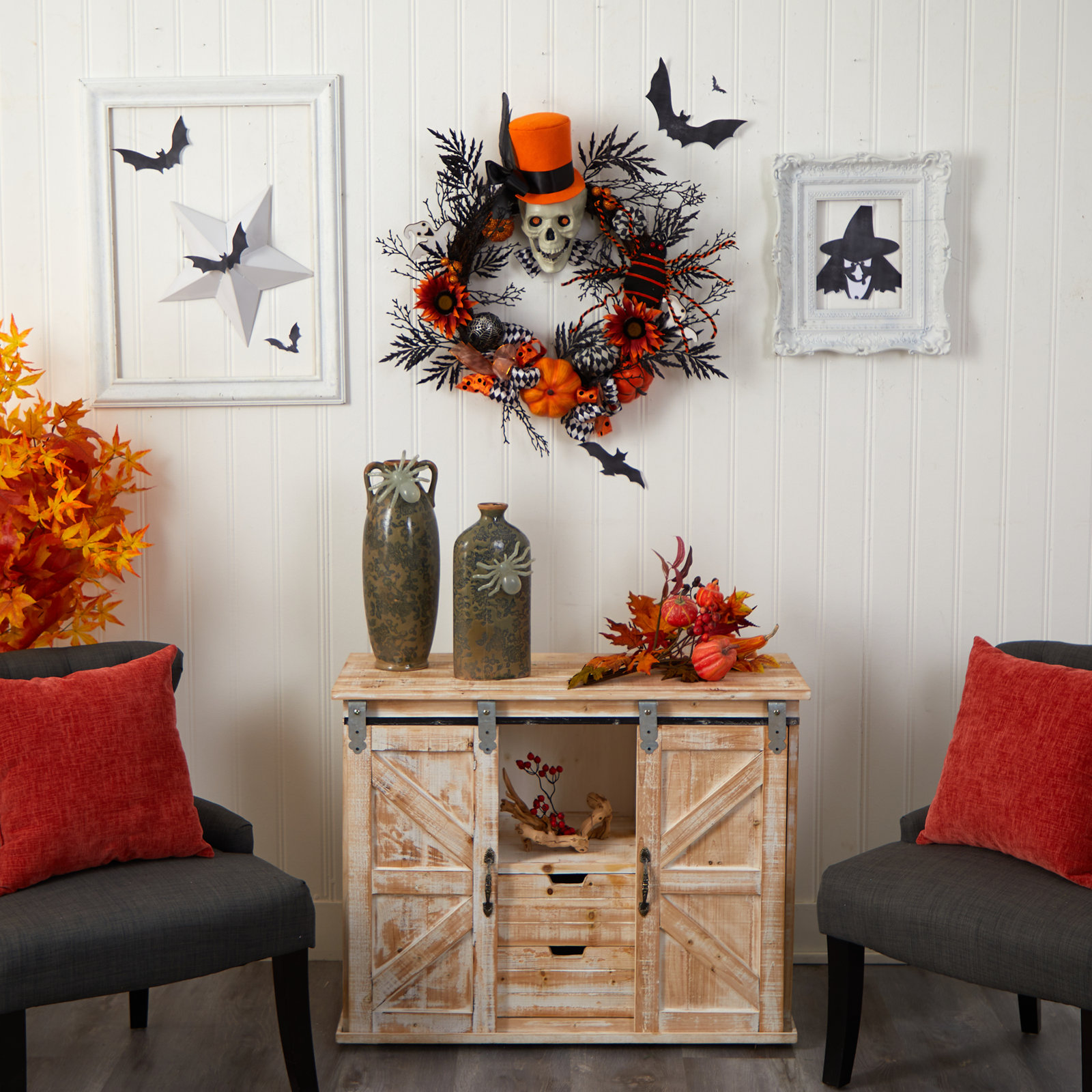 30'' Halloween Wreath