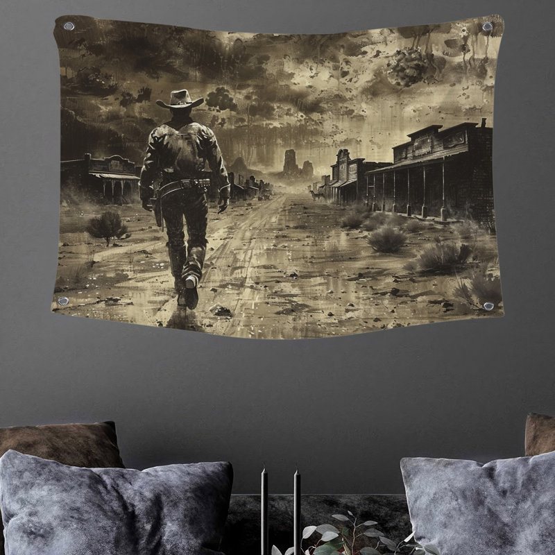 Tapisserie en microfibre, H 68 po x l 80 po