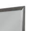 Miroir de coiffeuse Stacy, structure en bois gris brossé, 39 x 41